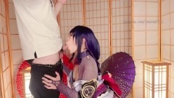 劲爆硬核 ️二次元 超淫三点全露出Cos雷电将军 浵卡 掰穴鉴赏极品美鲍 口交龟头责嫩穴榨精 满足所有性幻想 (1)