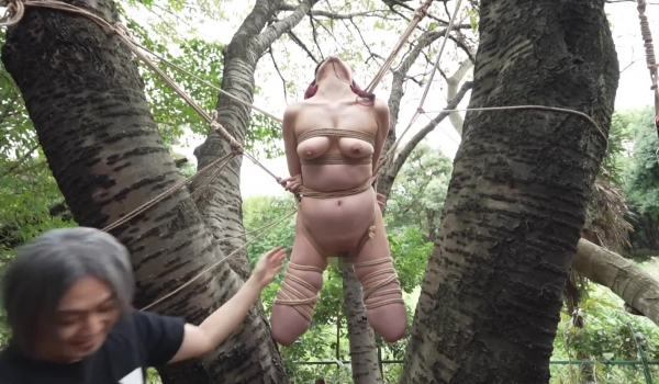 AEGE-009 野外緊縛 変態でマゾ雌 露出調