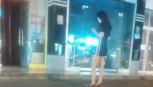 最牛视角站街女探花《素质嫖客》夜探红灯区路边按摩