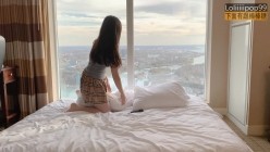 瀑布上空的绝顶自慰高潮